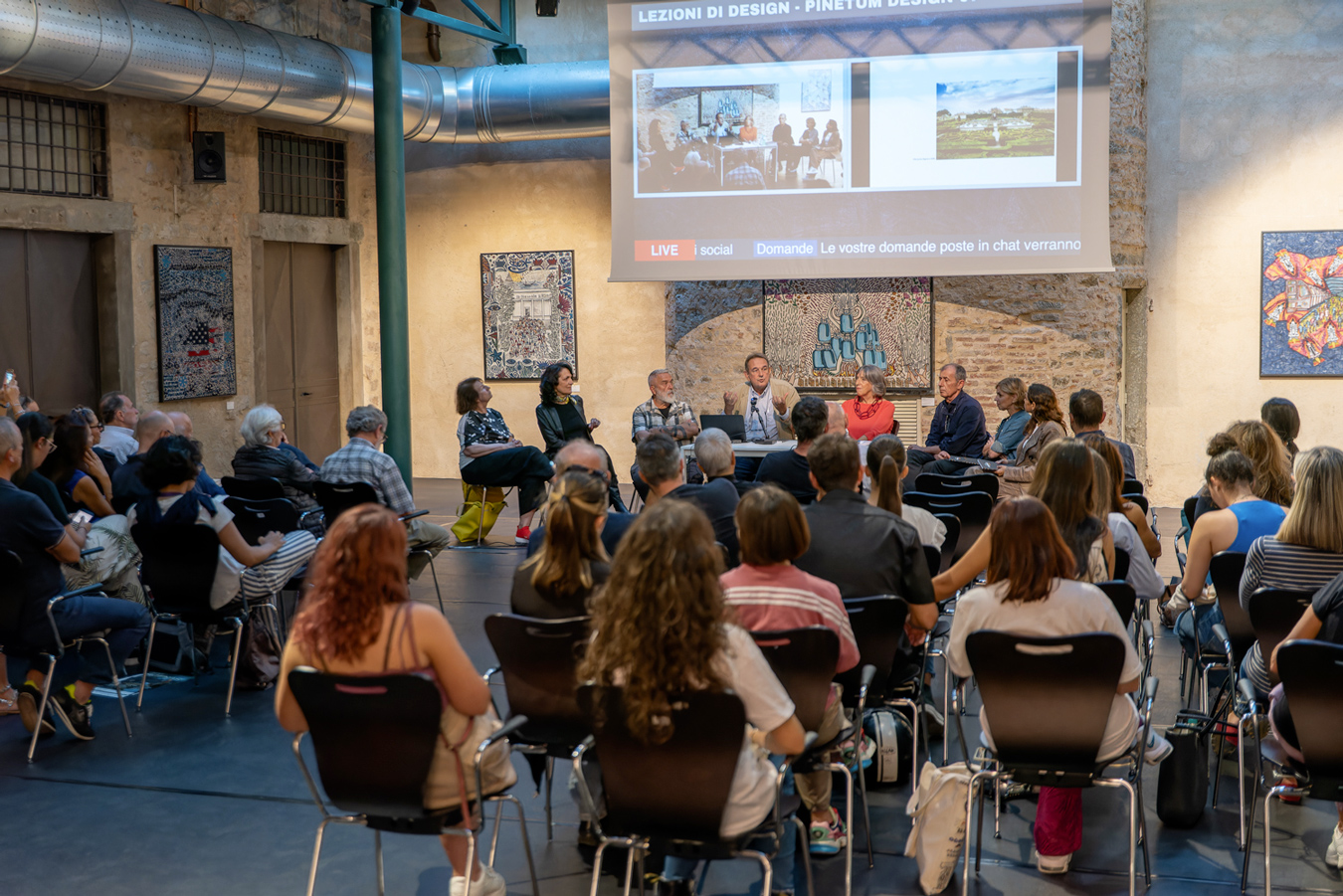 Lezioni di Design 2023: quinto incontro "Pinetum Design". Foto: Antonio Viscido