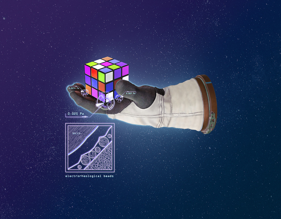 Rendering guanto Pro-touch Glove