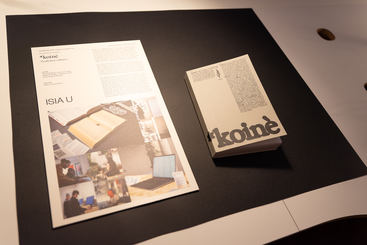 Scatto dall'inaugurazione della mostra "Uncomfortable Earth" all'Auditorium di Santa Apollonia, 8 novembre 2024 – ph. Antonio Viscido