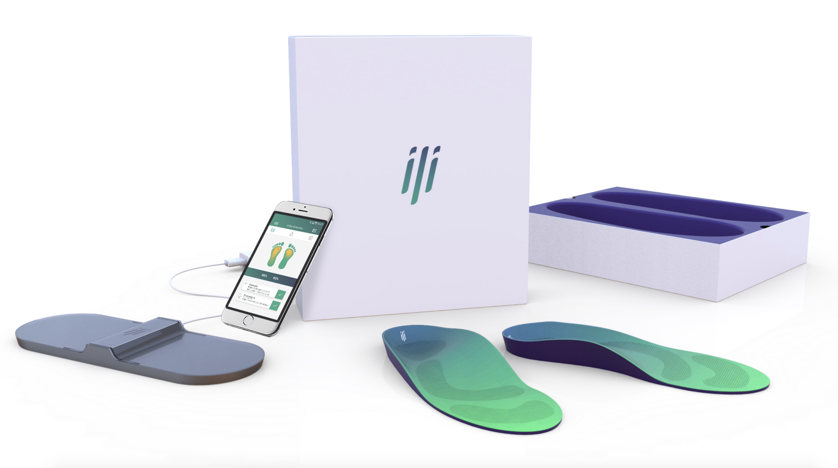 Vista d'insieme dei vari elementi che costituiscono il progetto ILI - Walk on