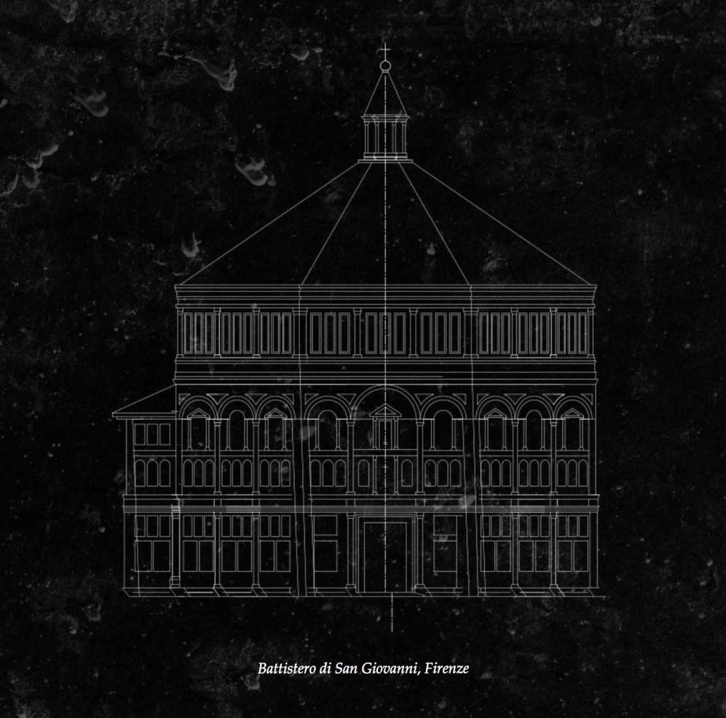 Disegno realizzato per l'esame di Geometria Descrittiva di Chiara Ganuci Spagli e Giulia Viviani